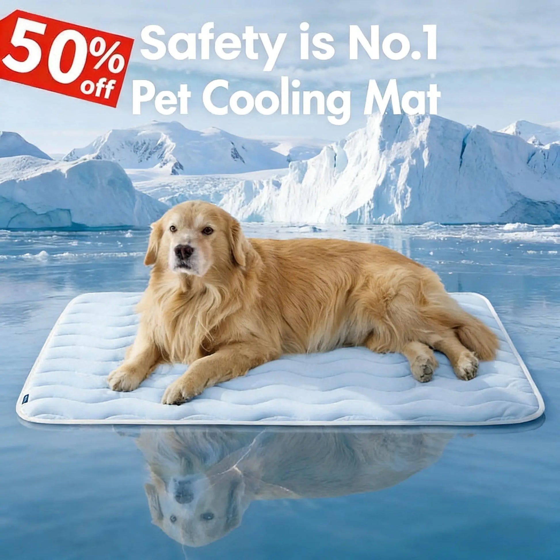 【Deals for You Days】Bedsure Cooling Thin & Thick Mat for Dogs – Q-MAX>0.4 Washable Pet Cooling Pad, No Gel, No Electric, Non-Slip Summer Crate Bed for Large Dogs
