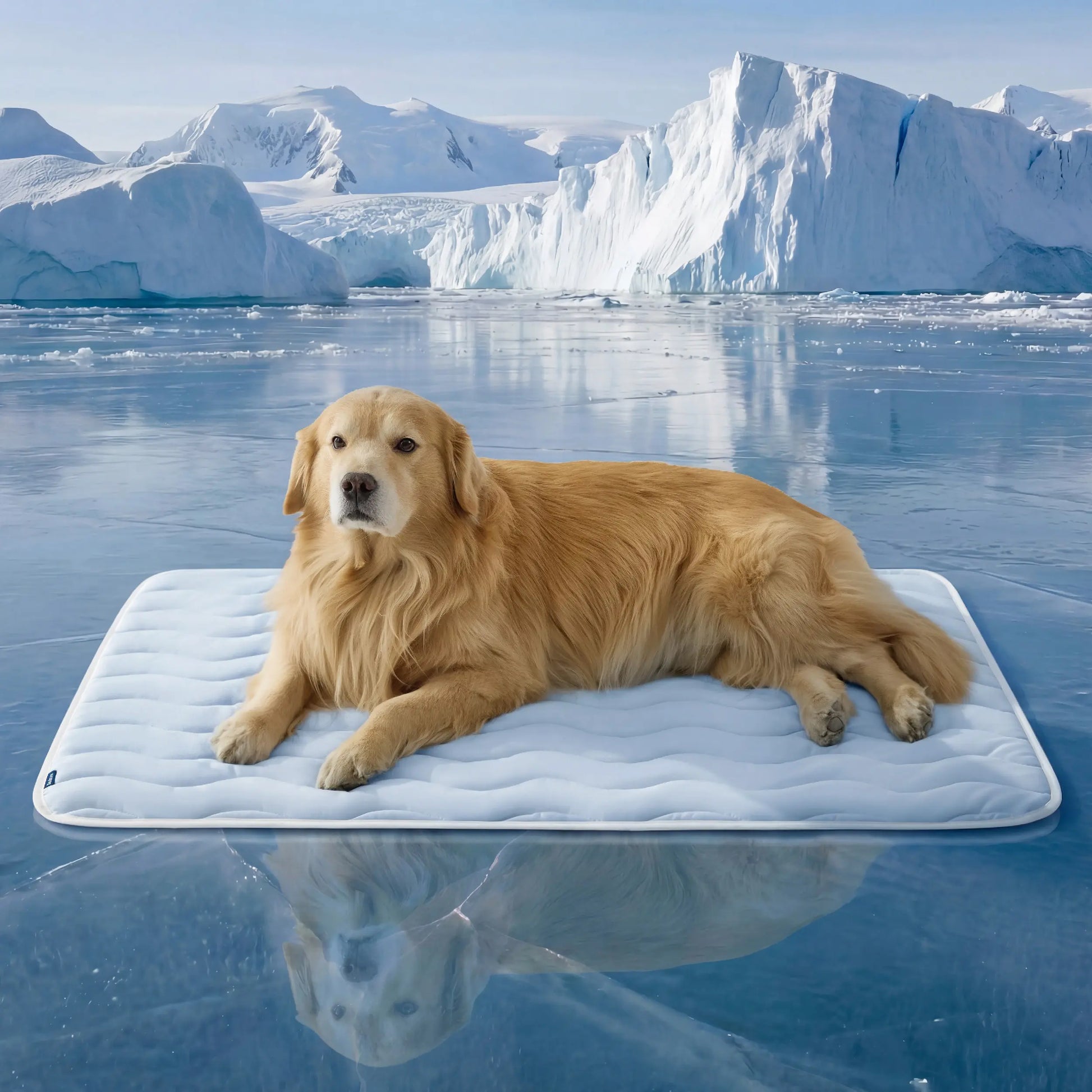 【Deals for You Days】Bedsure Cooling Thin & Thick Mat for Dogs – Q-MAX>0.4 Washable Pet Cooling Pad, No Gel, No Electric, Non-Slip Summer Crate Bed for Large Dogs